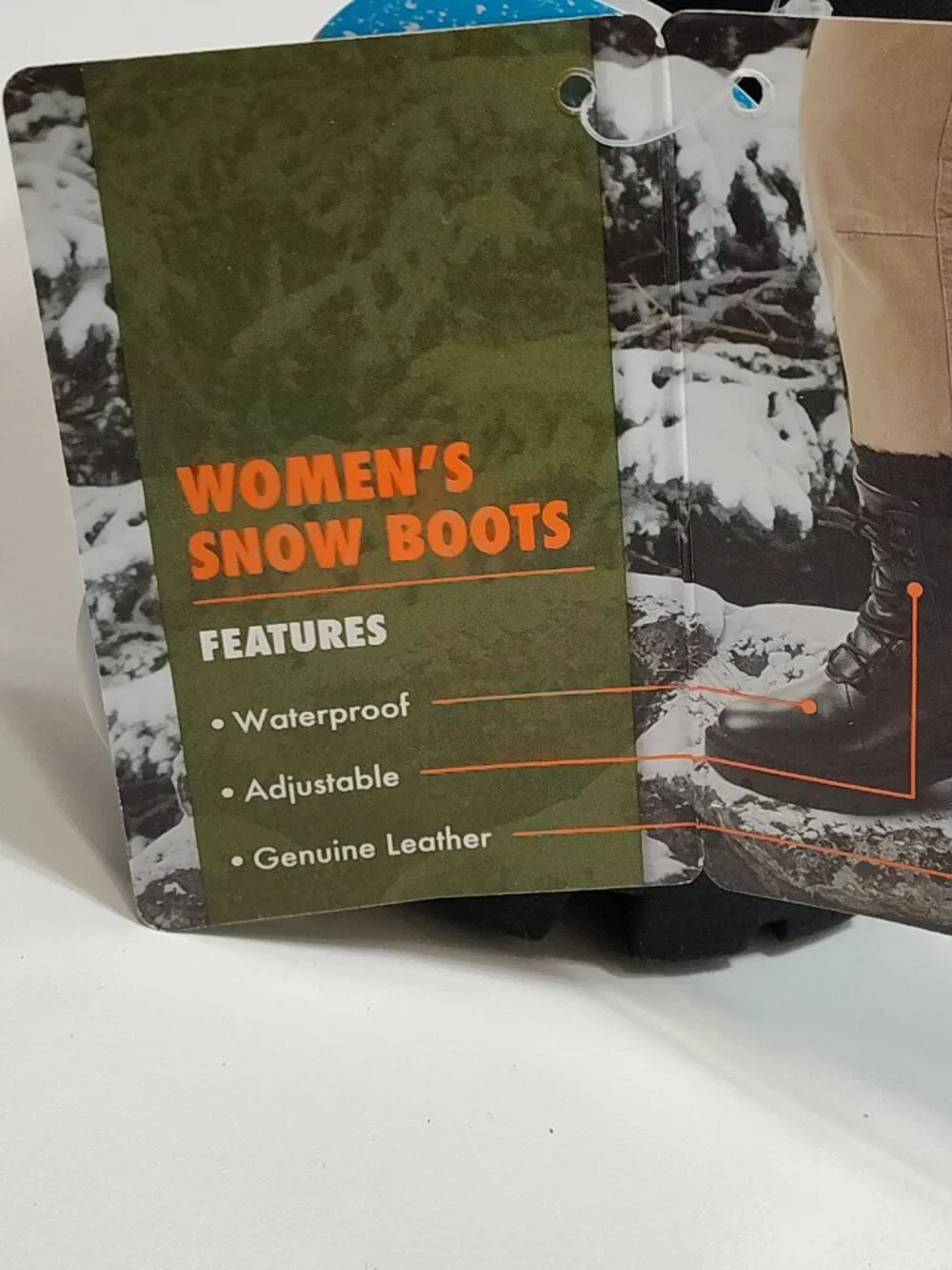 Ozark Trail Waterproof Snow Combat Boots 400g Thinsulate HydroGuard WMNS 9 NWT